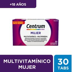 Centrum Mujer Multivitamínico 30 Comprimidos