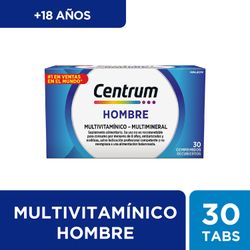 Centrum Hombre Multivitamínico 30 Comprimidos