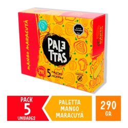 Helado Palettas Multipack Mango Maracuyá 290 g 5 un.