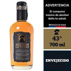 Pisco Hacienda La Torre 43° 700 cc