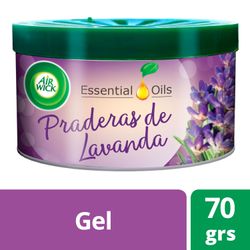 Desodorante Ambiental Air Wick Gel Praderas Lavanda 70 g