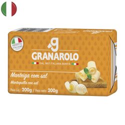 Mantequilla Granarolo Italiana con Sal 200 g