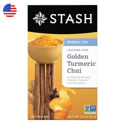 Té Stash Herbal Cúrcuma Chai 36 g 18 un.
