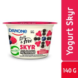 Yogurt Skyr Danone Light & Free Berries 140 g