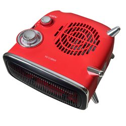 Termoventilador Nex Rttv1500Rd Retro Acero Inoxidable Rojo 2000 W