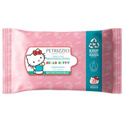 Toallitas Desmaquillantes Petrizzio Biodegradable Rosas 25 un.