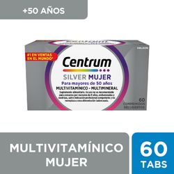 Centrum Silver Mujer Multivitamínico 60 Comprimidos