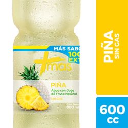 Agua Saborizada Mas Piña Sin Gas 600 ml