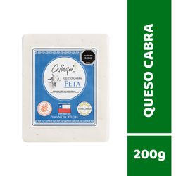 Queso Cabra Feta Callaqui Envasado Trozo 200 g