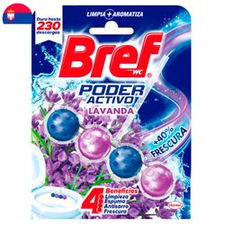 Limpia Baño WC Bref Poder Activo Lavanda 50 g