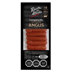 Longanicilla con Angus Receta del Abuelo 280 g - Jumbo - $3.690
