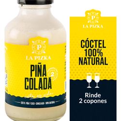 Cóctel Natural La Pizka Piña Colada 350 cc