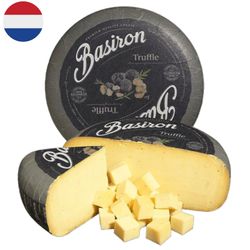 Queso Gauda Trufa Basiron Trozo Granel