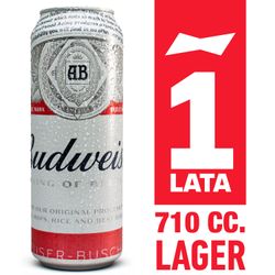 Cerveza Budweiser Lager 5.0° 710 cc