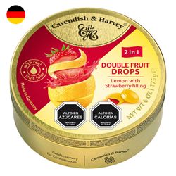 Caramelos Cavendish Limón Relleno Frutilla 175 g