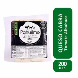 Queso de Cabra Pahuilmo Tomate Albahaca Trozo 200 g