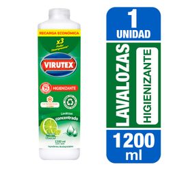 Lavaloza Virutex Higienizante Recarga 1200 ml