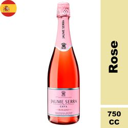 Espumante Jaume Serra Cava Rosé 750 cc