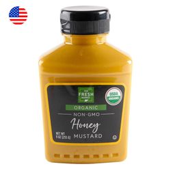Mostaza Orgánica The Fresh Market Honey Mustard 255 g