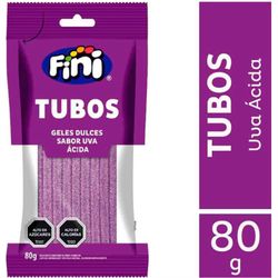 Tubos Fini Uva Ácido 80 g