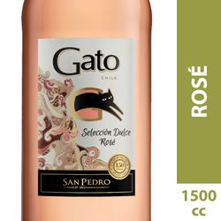 Cóctel de Vino Gato Selección Dulce Rosé 1.5 L