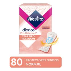 Protectores Diarios Nosotras Pro-Defense V 80 un.
