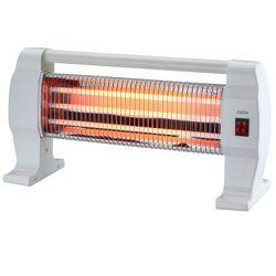 Estufa de Cuarzo Nex Smbq12H1 Horizontal Plástico Blanca 1200W