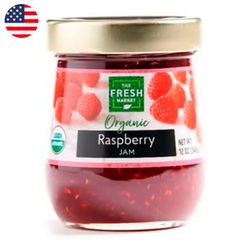 Mermelada The Fresh Market Orgánica Frambuesa 368 g