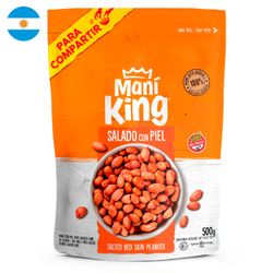 Maní Salado con Piel 500 g