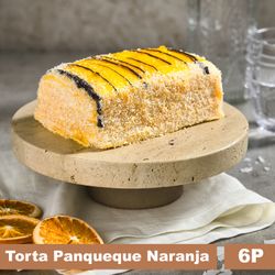 Torta Panqueque Naranja Sin Gluten 6 Porciones