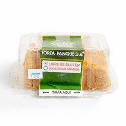 Torta Panqueque Manjar Nuez Sin Gluten 6 Porciones