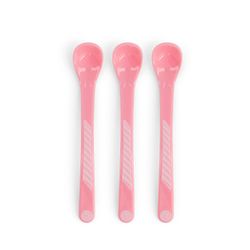 Cuchara de Alimentación Twistshake Rosa 4+m 3 un.