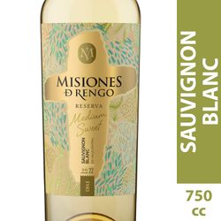 Vino Misiones de Rengo Medium Sweet Reserva Sauvignon Blanc 750 cc