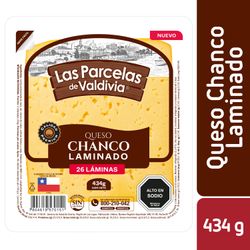 Queso Chanco Las Parcelas de Valdivia Envasado Laminado 434 g