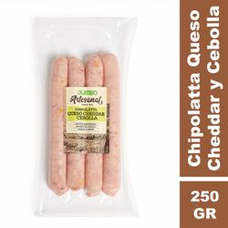 Chipolatta Queso Cheddar y Cebolla Al Vacío 250 g - Jumbo - $3.990