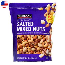 Mix de Frutos Secos Kirkland Signature con Sal 1.13 kg