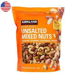 Mix de Frutos Secos Kirkland Signature sin Sal 1.13 kg