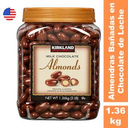 Almendras Kirkland Signature Bañadas con Chocolate 1.36 kg