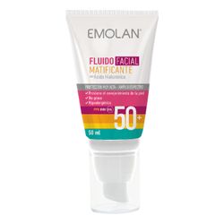 Bloqueador Solar Facial Emolan C/Ácido Hialurónico FPS 50 - 50 ml