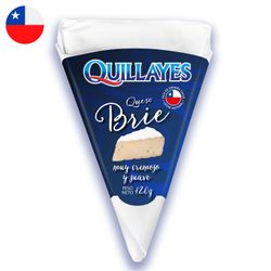 Queso Brie Quillayes Envasado Trozo 120 g