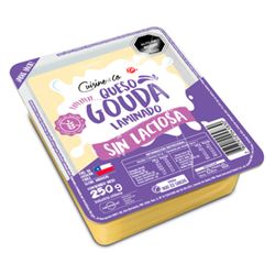 Queso Gauda Cuisine & Co Sin Lactosa Laminado 250 g