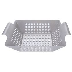 Grill La Hacienda Cuadrado Acero 25 x 21 x 6 cm