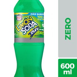 Bebida Limón Soda Zero 600 ml