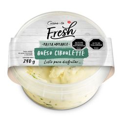 Pasta Untable Cuisine & Co Queso Ciboulette 240 g