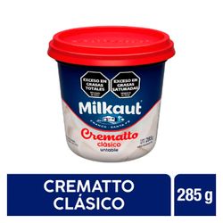 Queso Crema Milkaut Envasado Pote 285 g