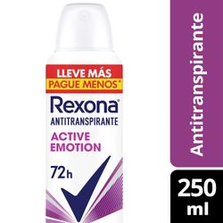 Desodorante Spray Rexona Antitranspirante 250 ml
