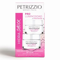 Set Cremas Petrizzio Hidrashock Luminosidad Día + Noche 100 g