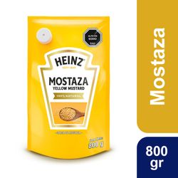 Mostaza Heinz Yellow Mustard Doypack 800 g