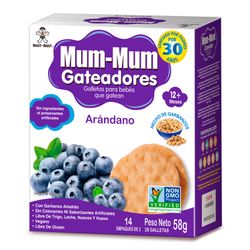 Galleta Baby Mum Mum Crawler Arándano 58 g