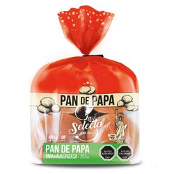 Pan de Hamburguesa Selecta de Papa 480 g 8 un.